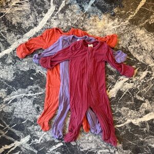 Kate Quinn - Organic Footies 3 Pack - Size Newborn